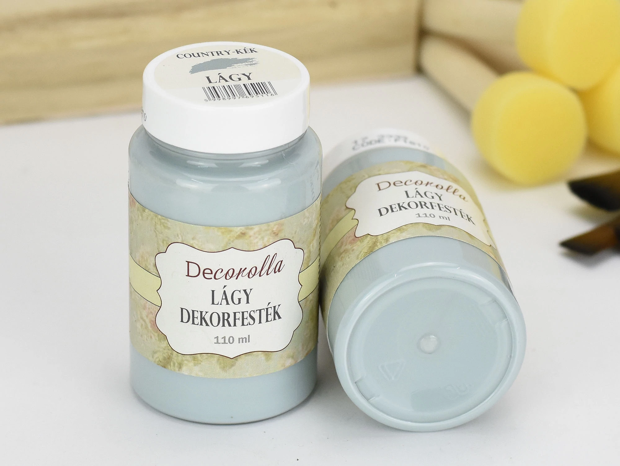 Decorolla lágy dekorfesték 110ml country-kék