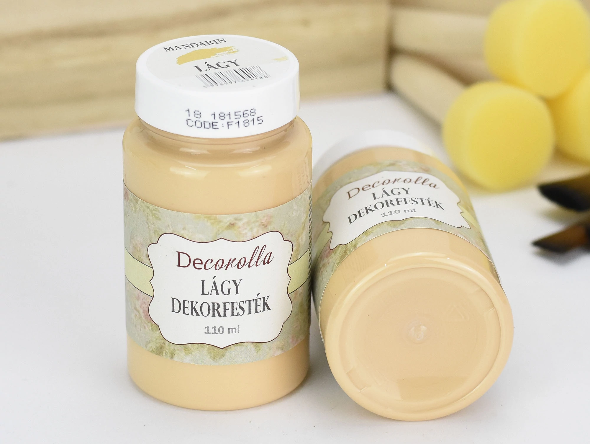 Decorolla lágy dekorfesték 110ml mandarin