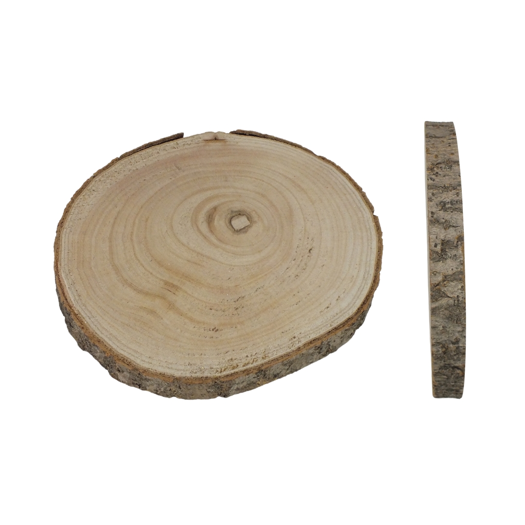Fa szelet alátét 20cm 60/#