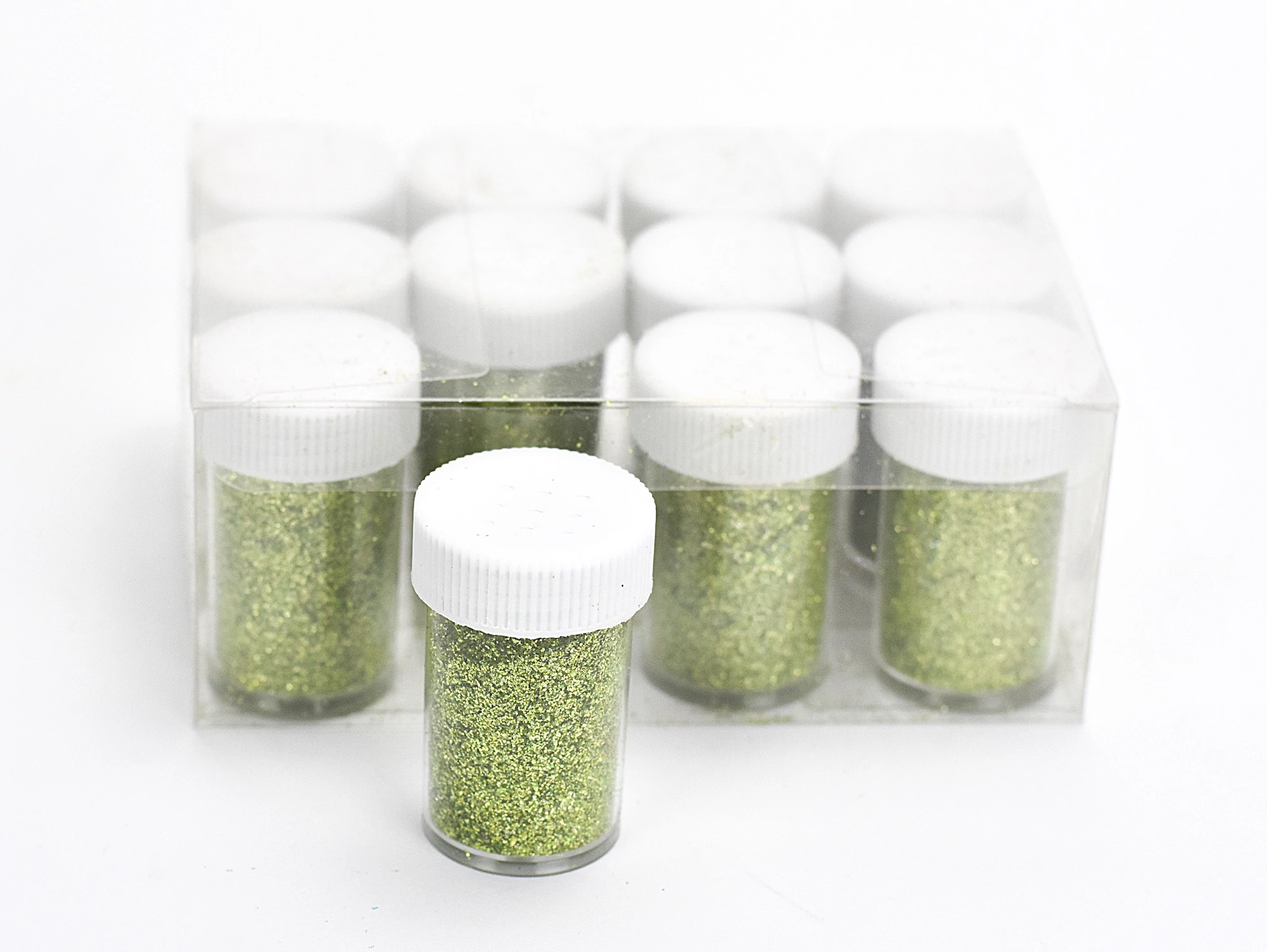Csillámpor oliva 15g, 12db - OKOS ÁR! - KIFUTÓ