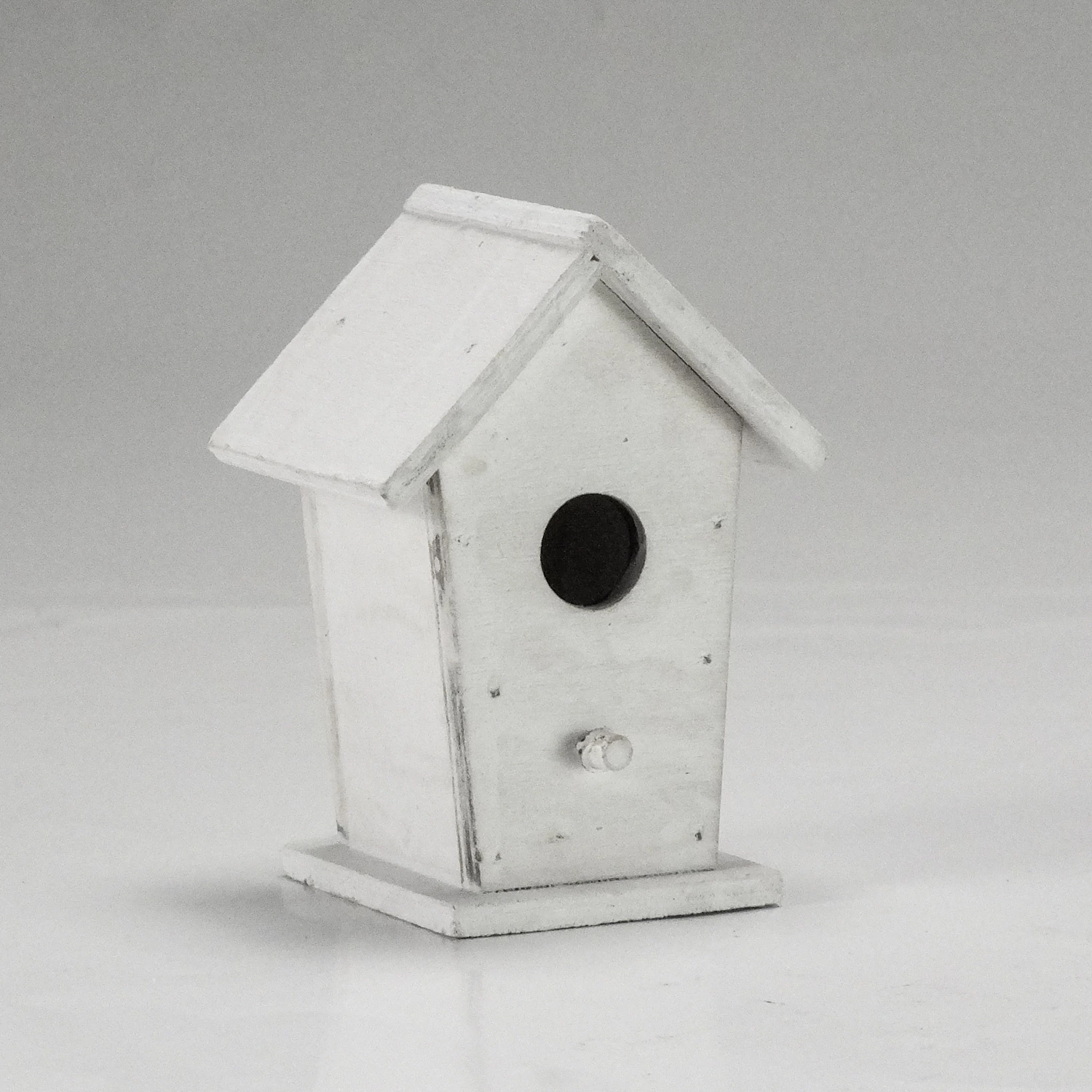Fa  madáretető fehér 6x6,7x10cm