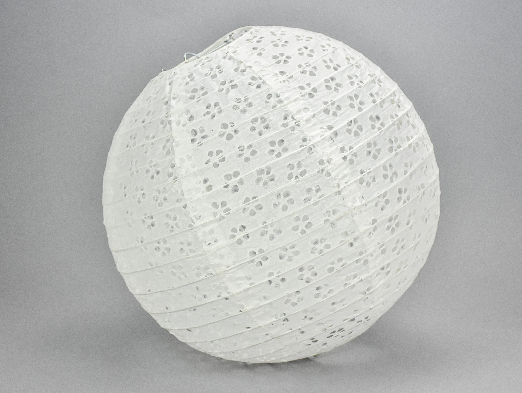 Papír lampion csipkés 30cm