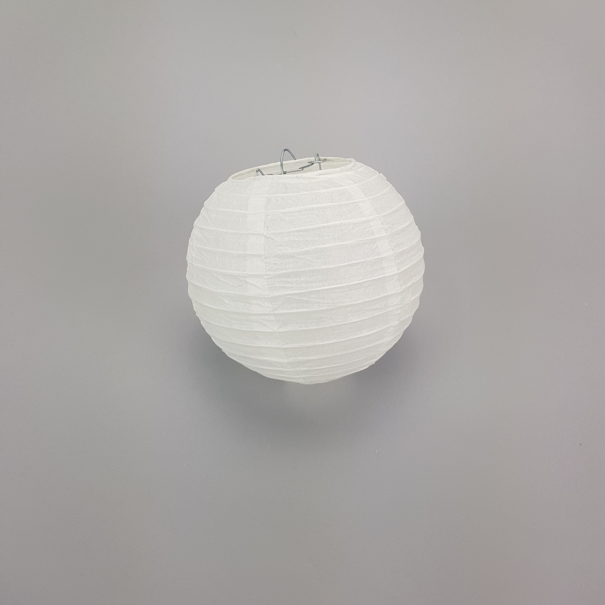 Papír lampion fehér 15cm