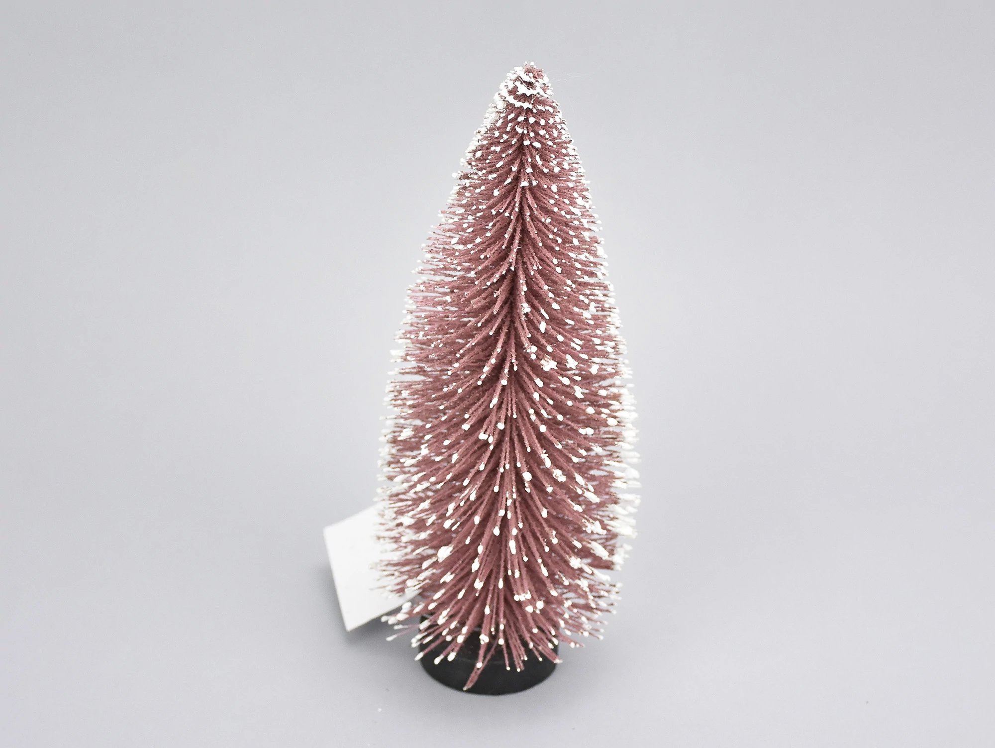 Dekor fenyő pink havas 21cm