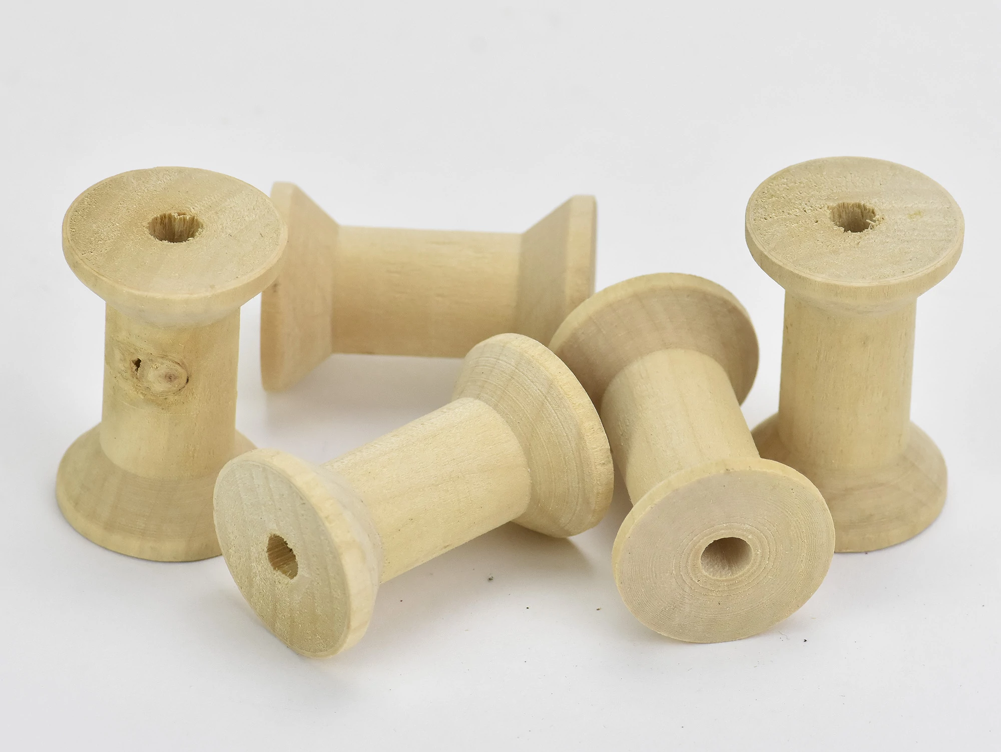 Fa orsó kicsi 3x4,5cm 5db/csomag