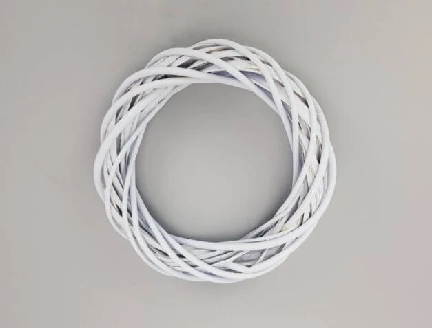 0590 Vessző koszorú pasztell lila 30cm 36/#