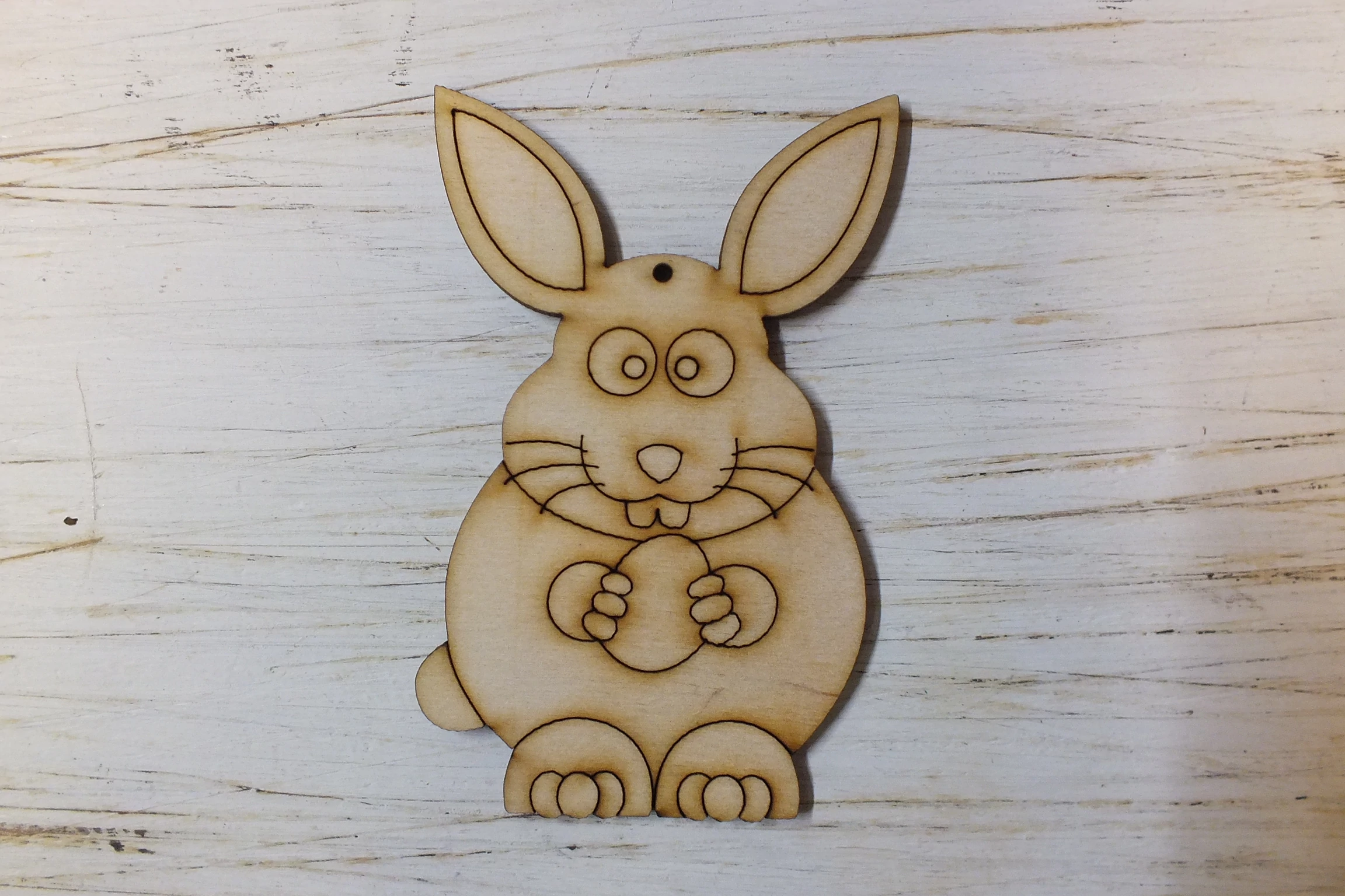 Natúr fa - Funny bunny 10cm