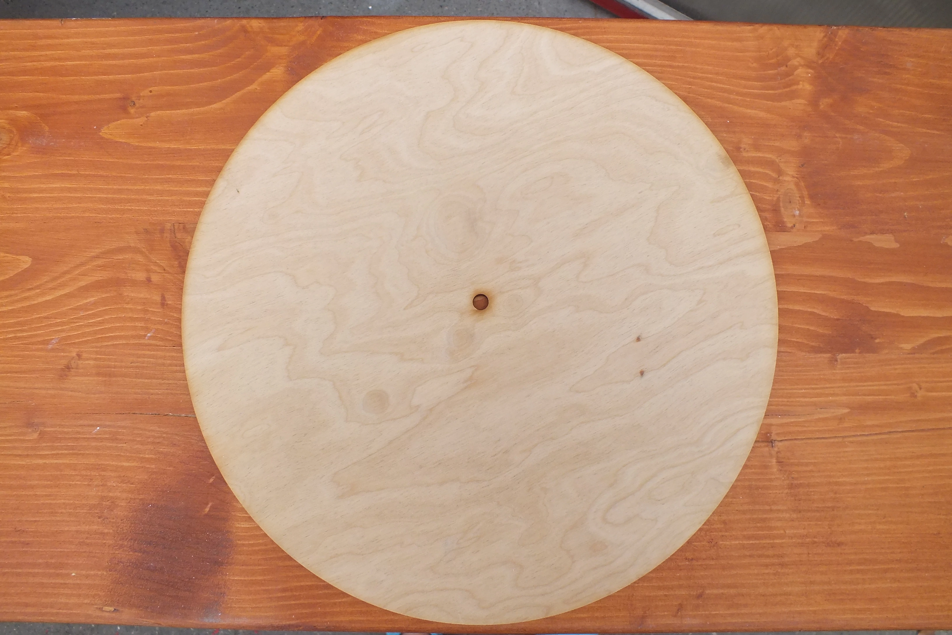Natúr fa - Óralap kerek 33cm
