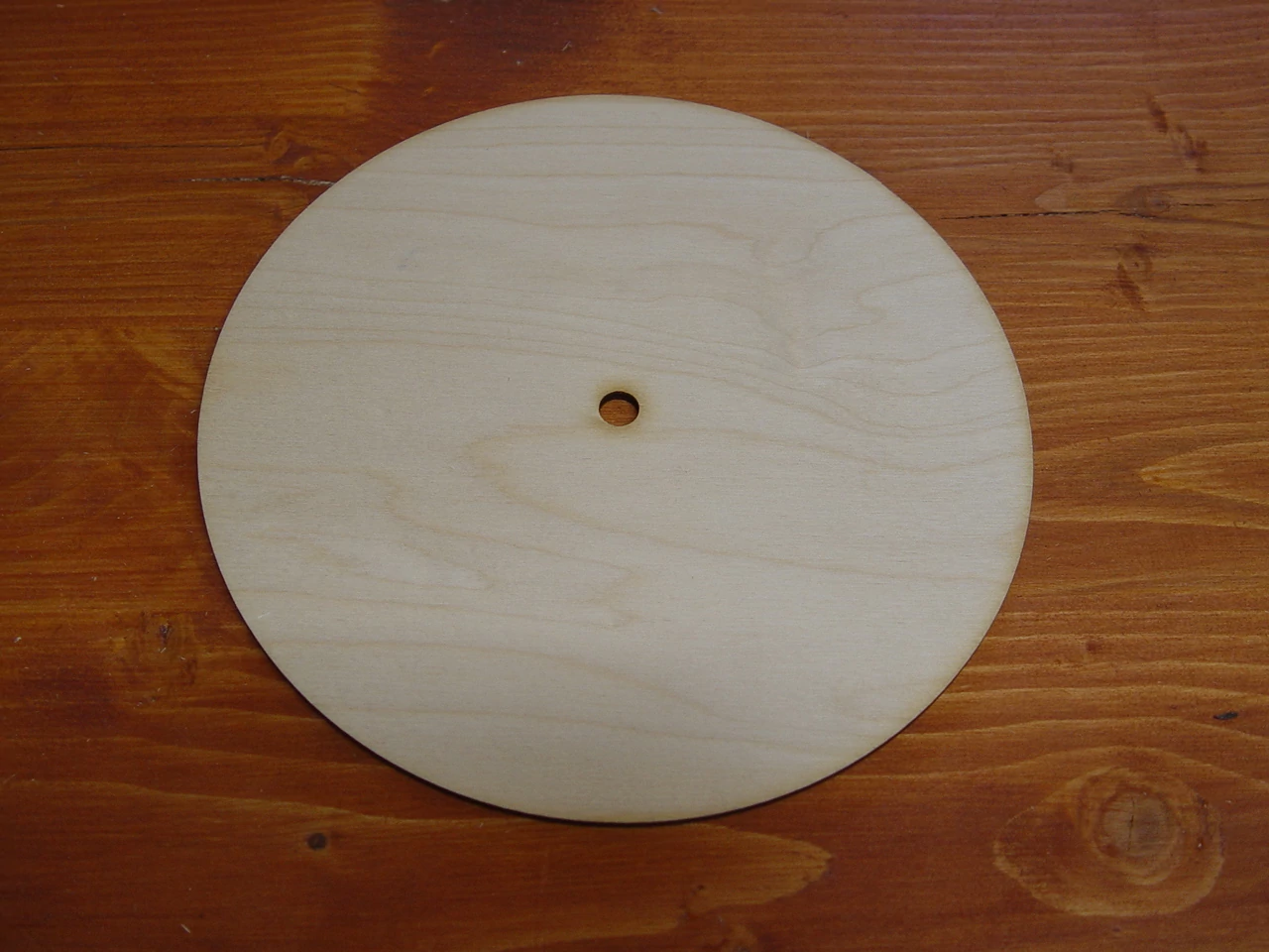 Natúr fa - Óralap kerek 18cm