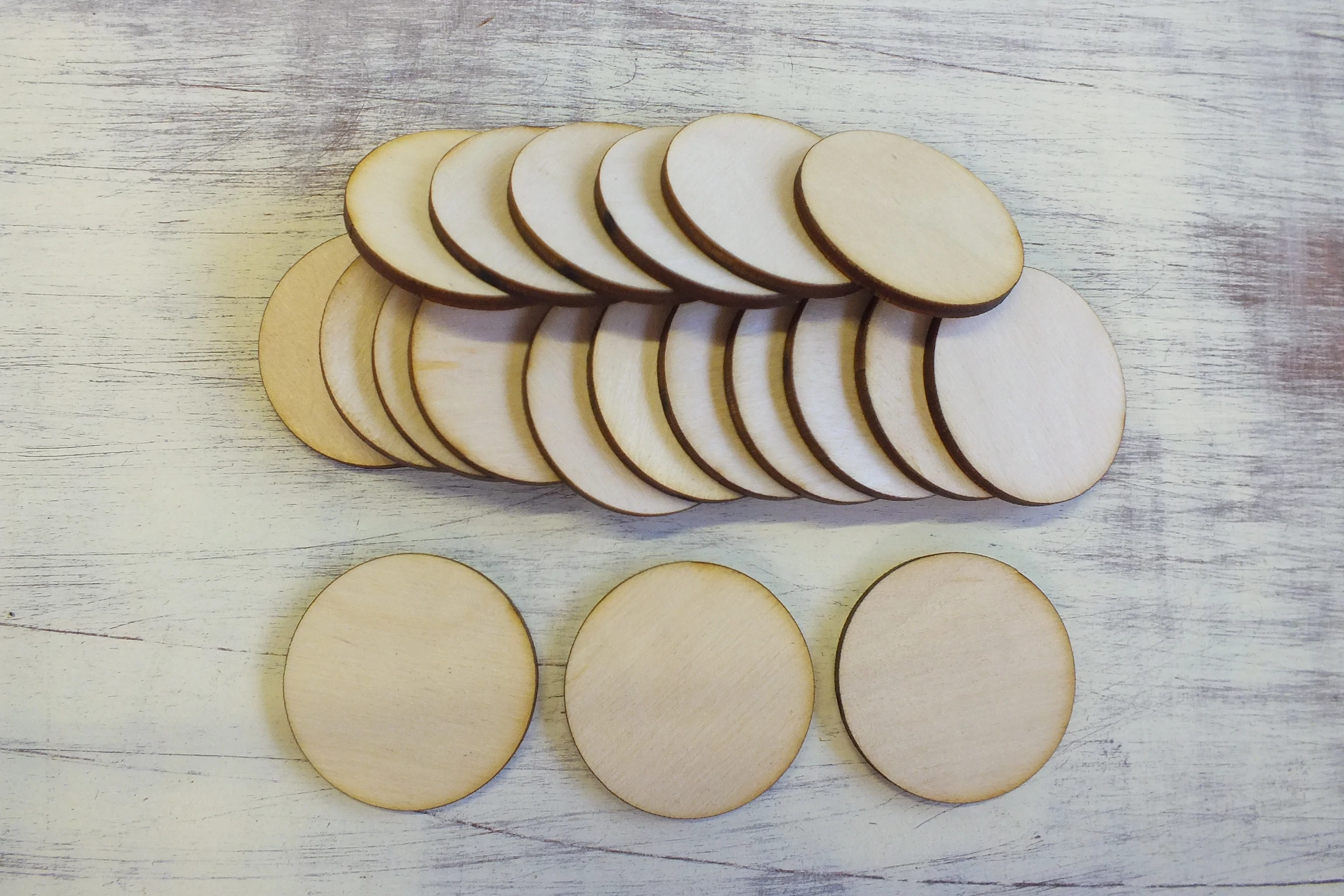 Natúr fa - Kör lap 4cm 20db/csomag