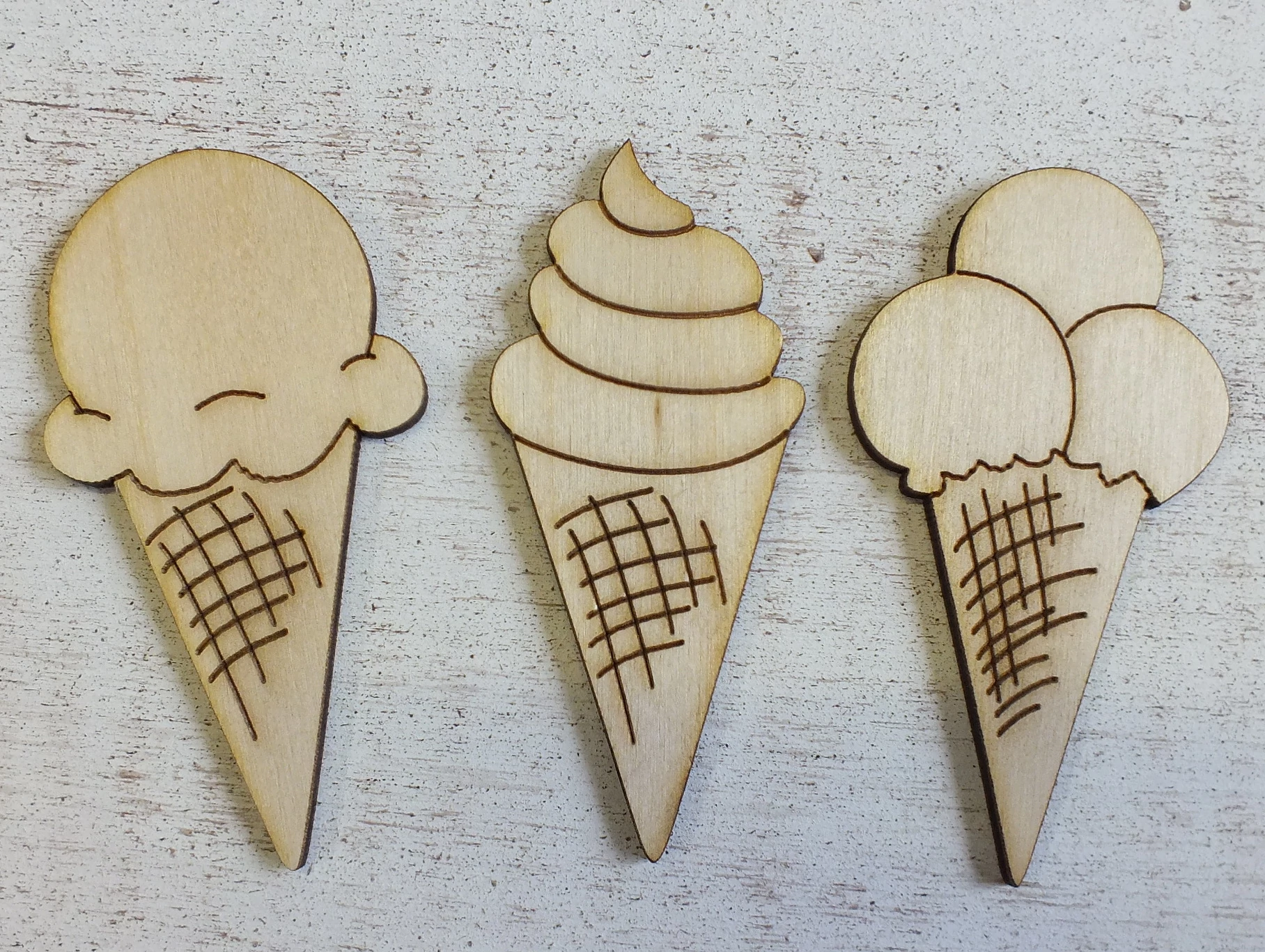 Natúr fa - Fagyi vegyes 10cm 3db/csomag