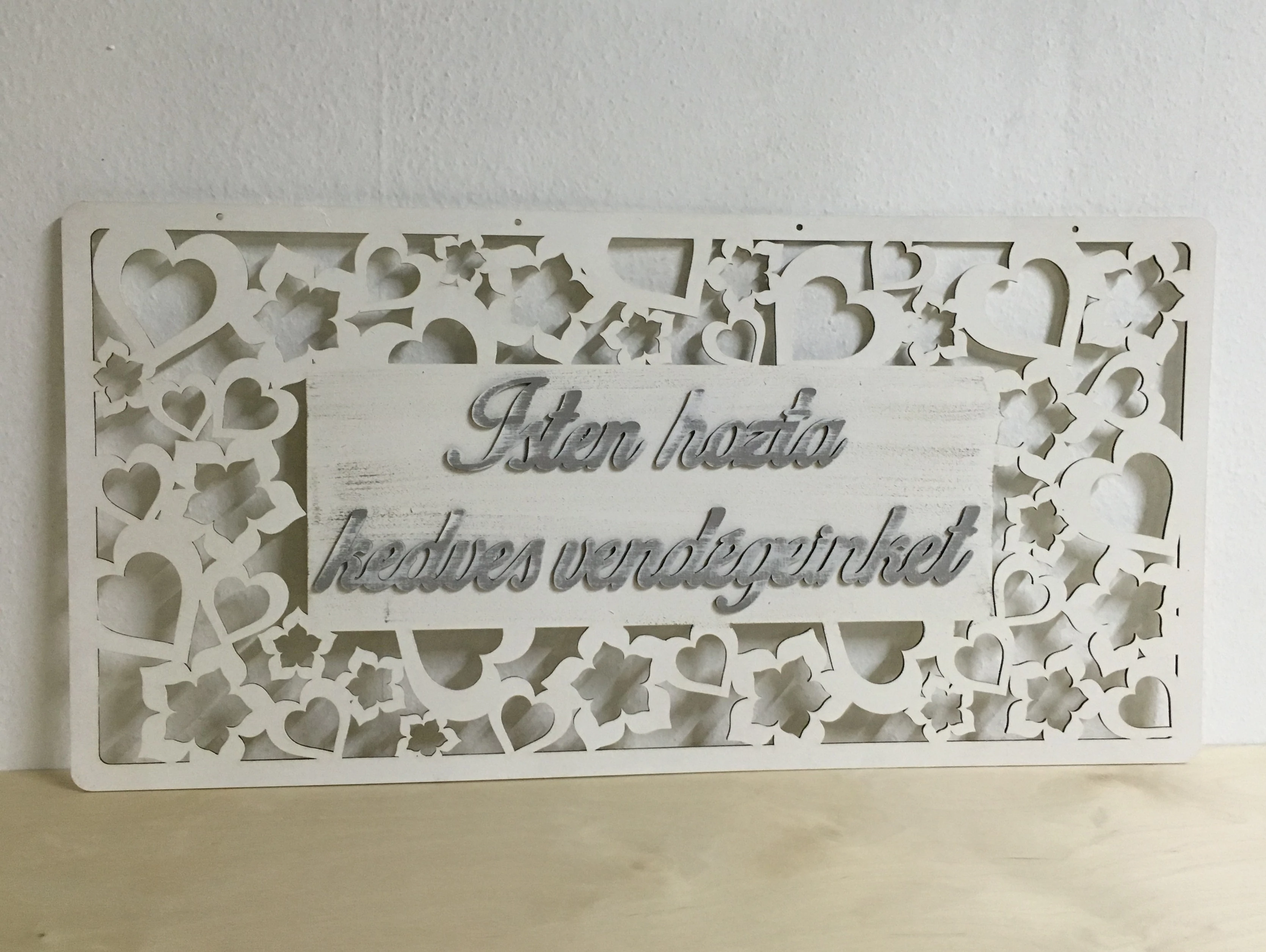 Köszöntő tábla 