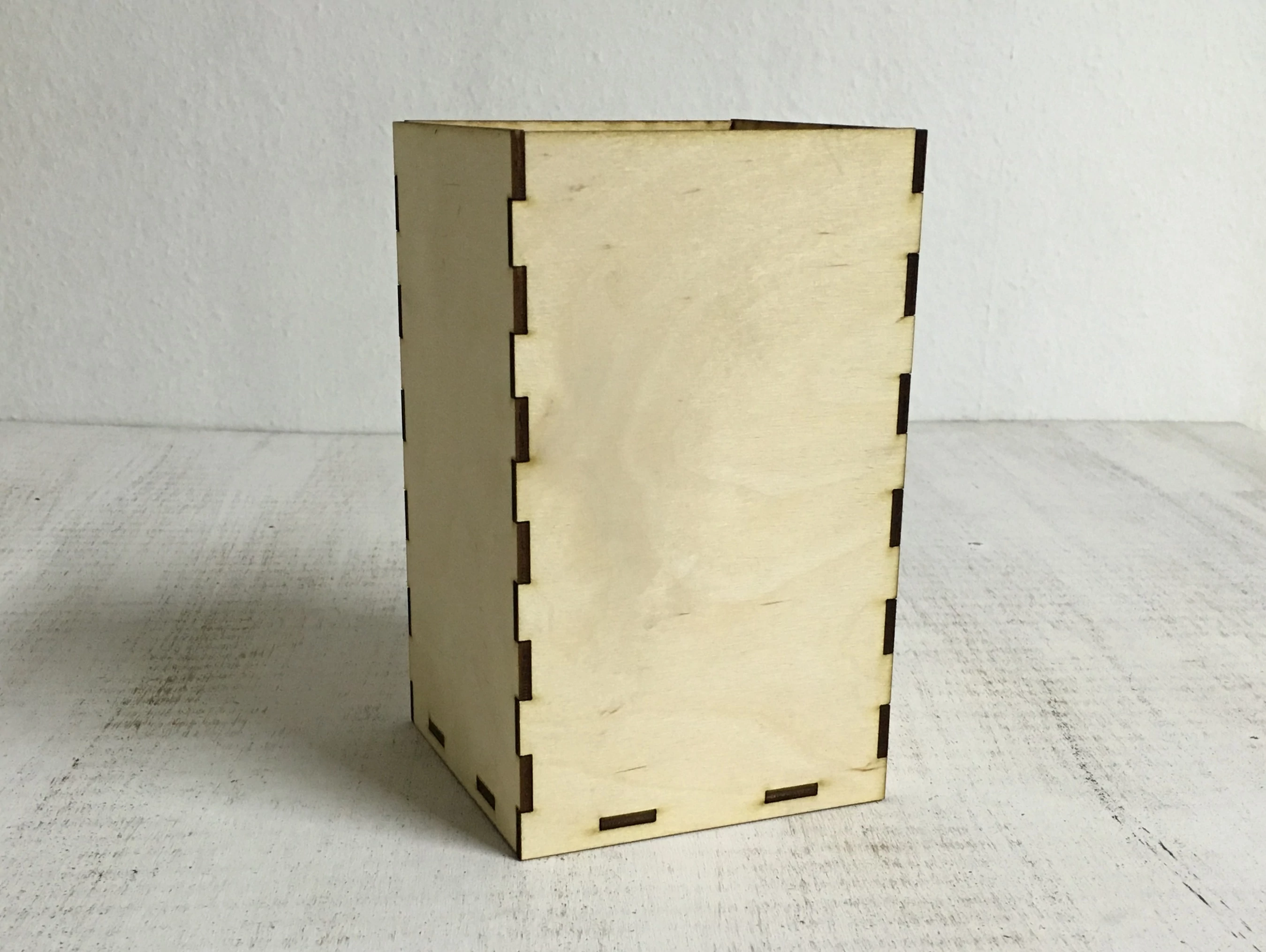 Fa dekoláda magas 10,5x10,5x18cm