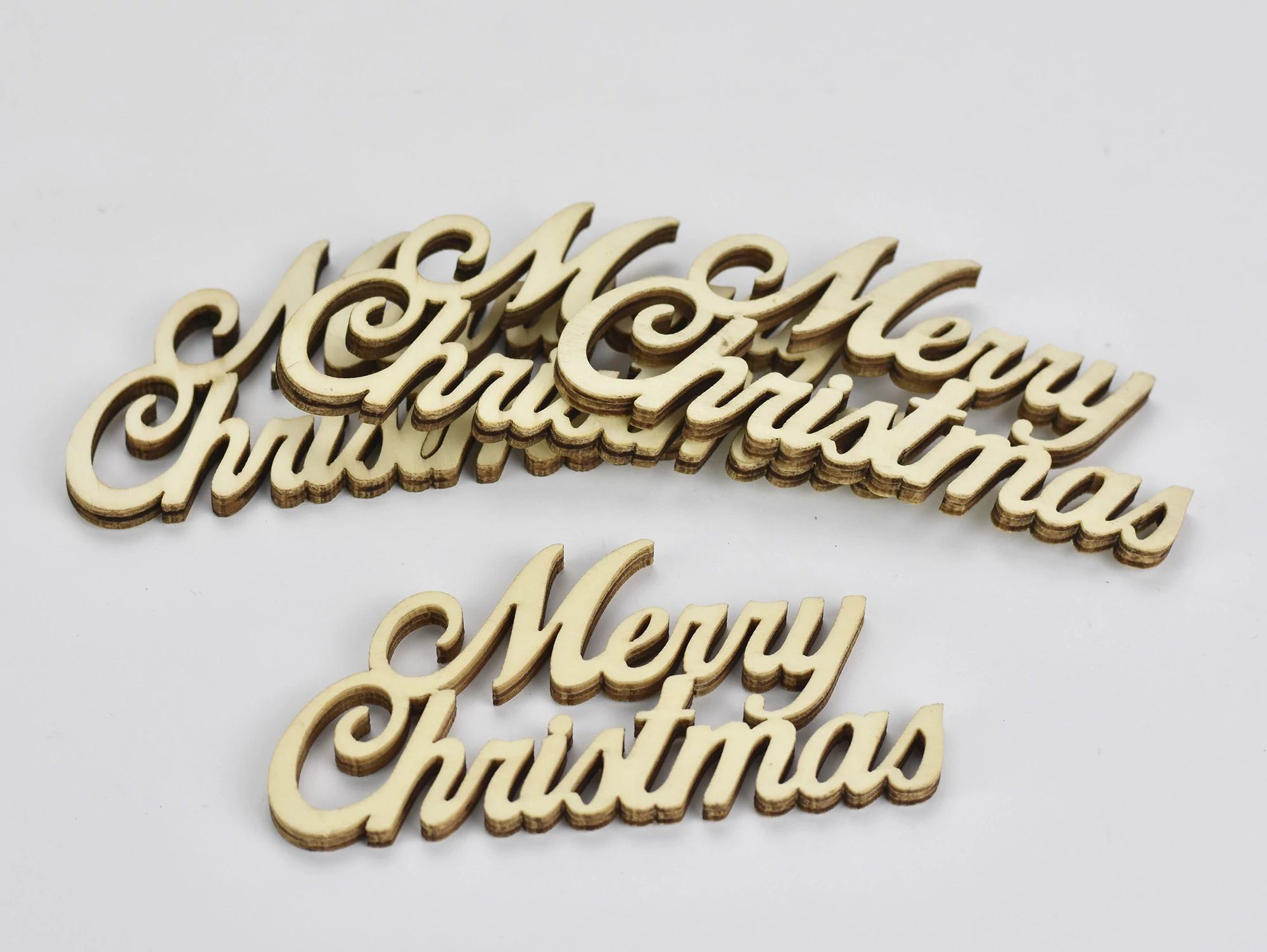 Merry Christmas felirat 10cm 4db/cs 300/#