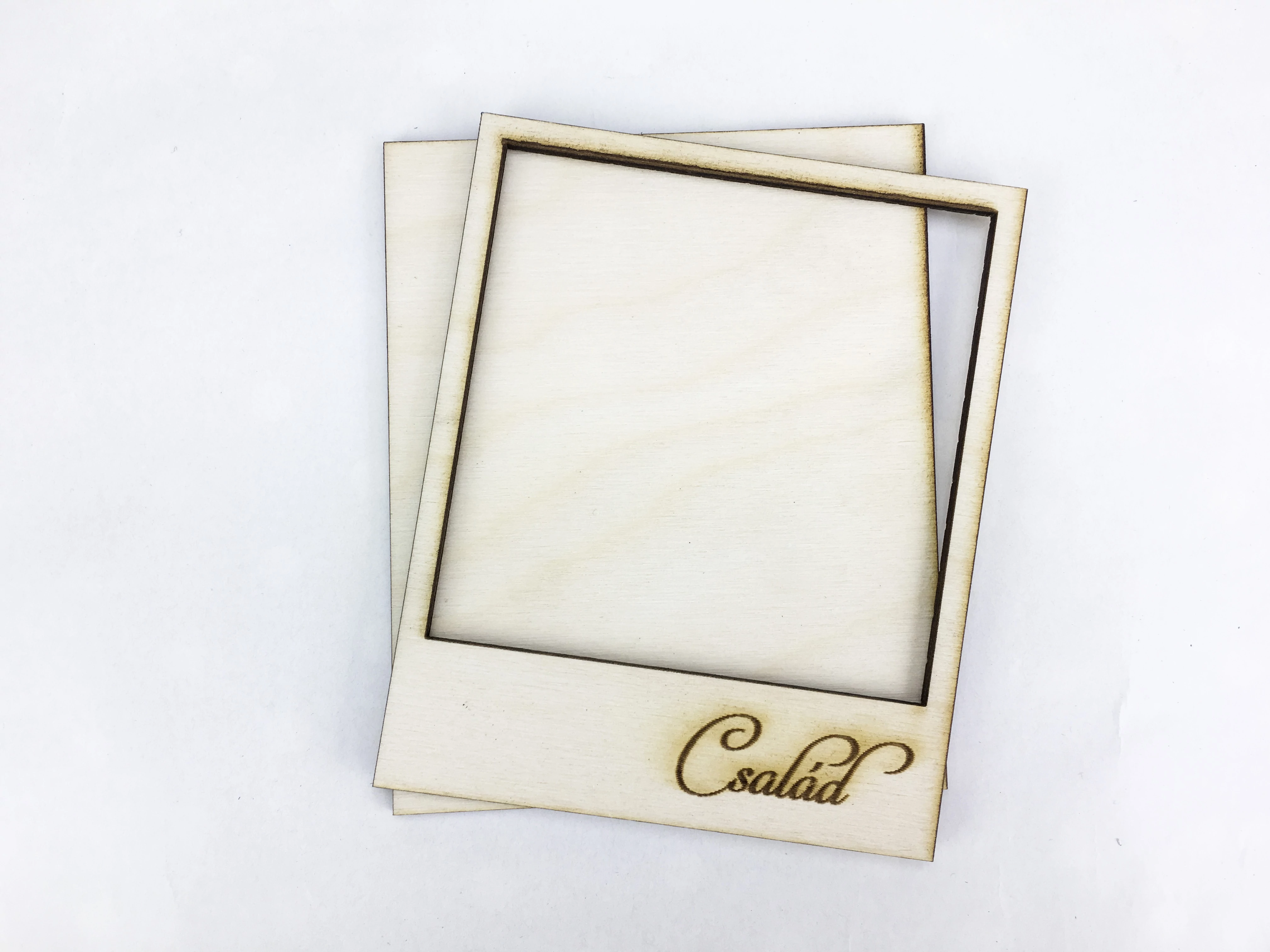 Natúr fa - Polaroid fényképkeret 