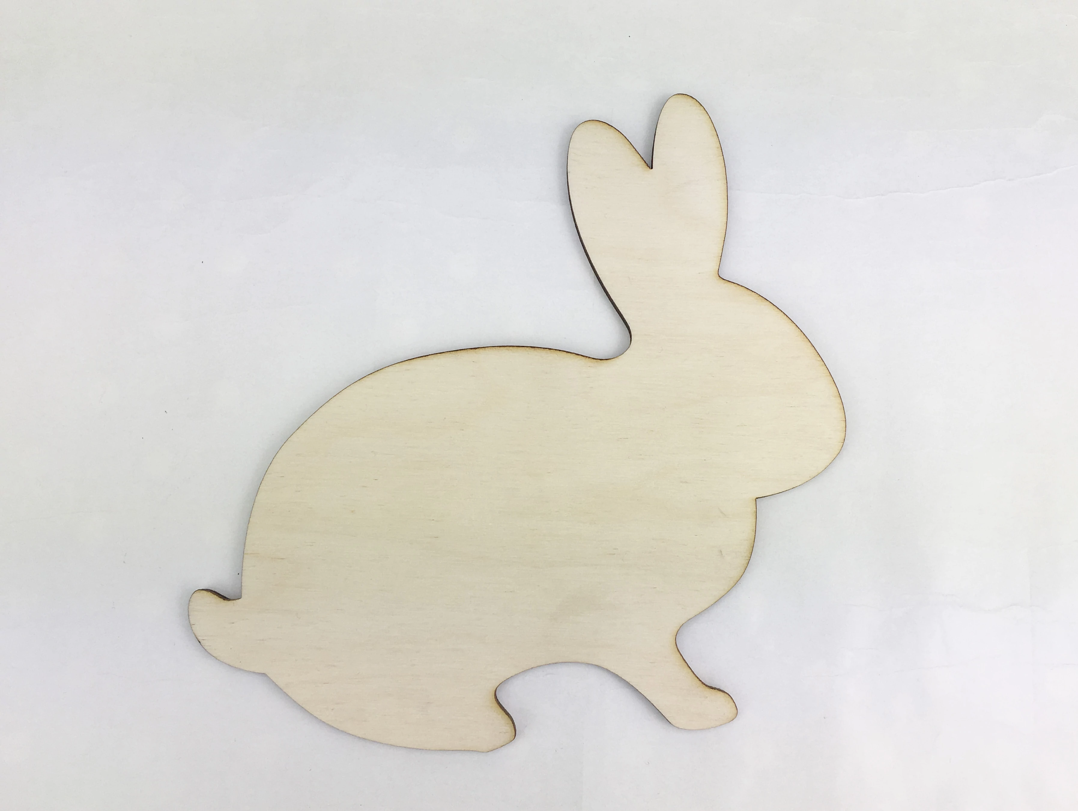 Natúr fa - Nyúl ülő lyuk nélkül 15cm