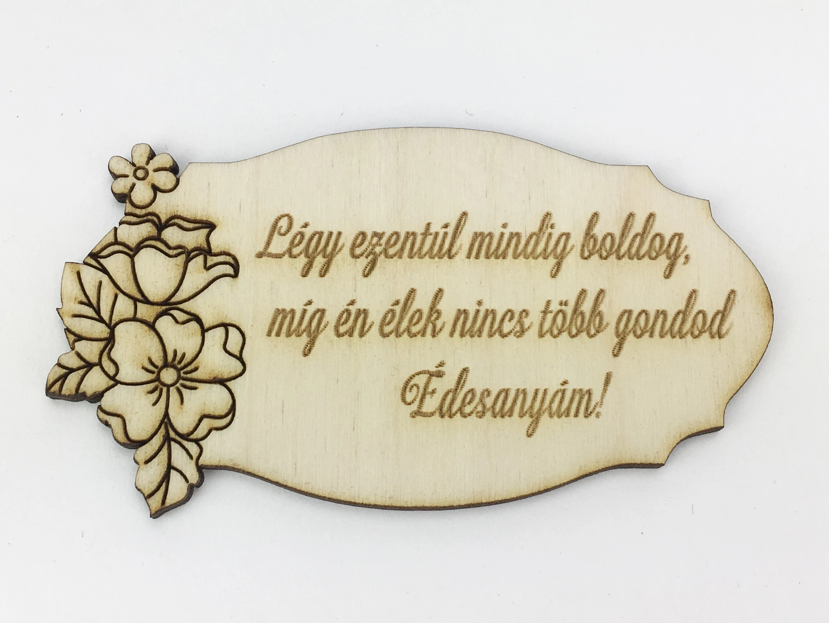 Natúr fa - Anyáknapi tábla 