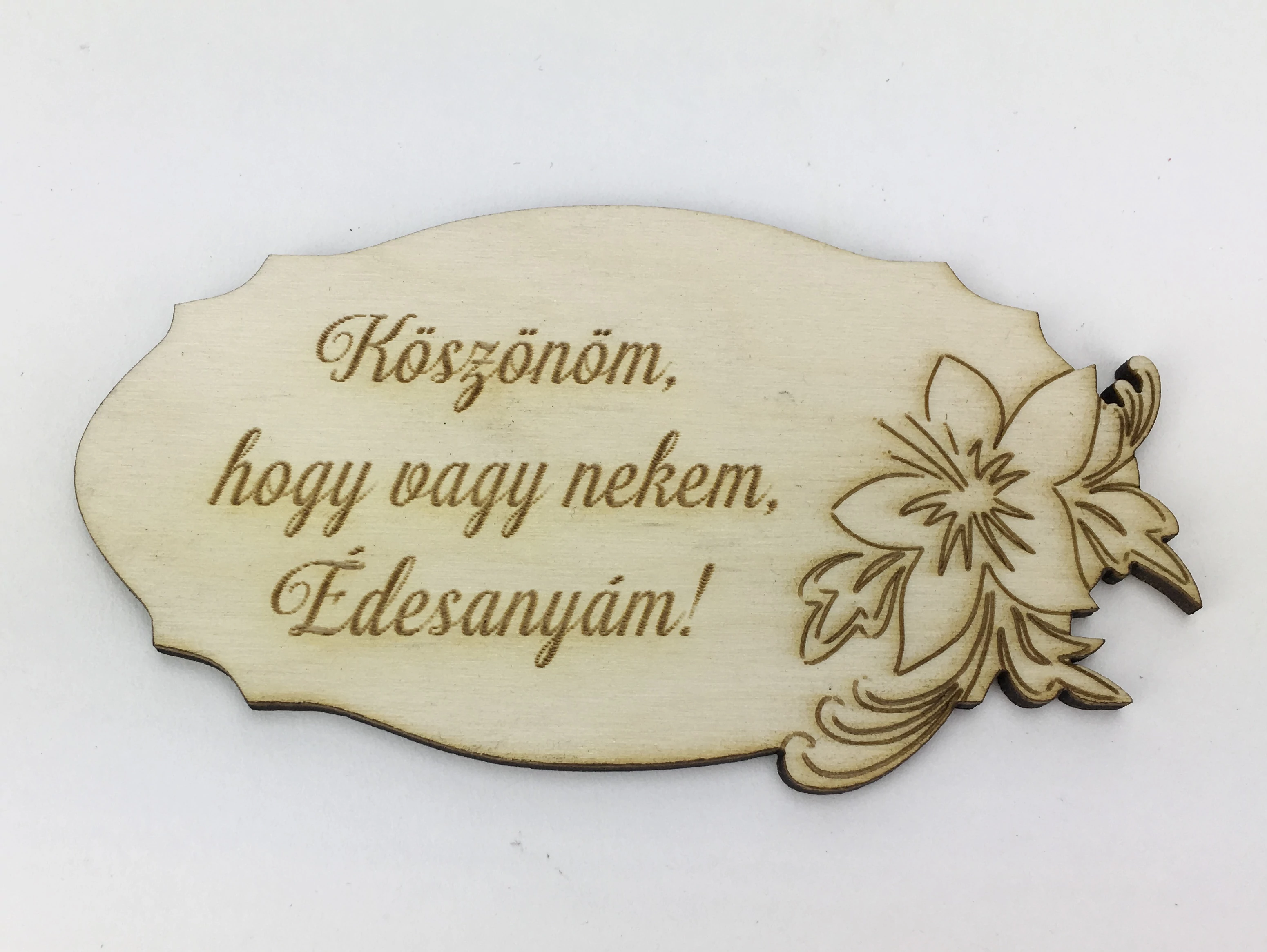 Natúr fa - Anyáknapi tábla 