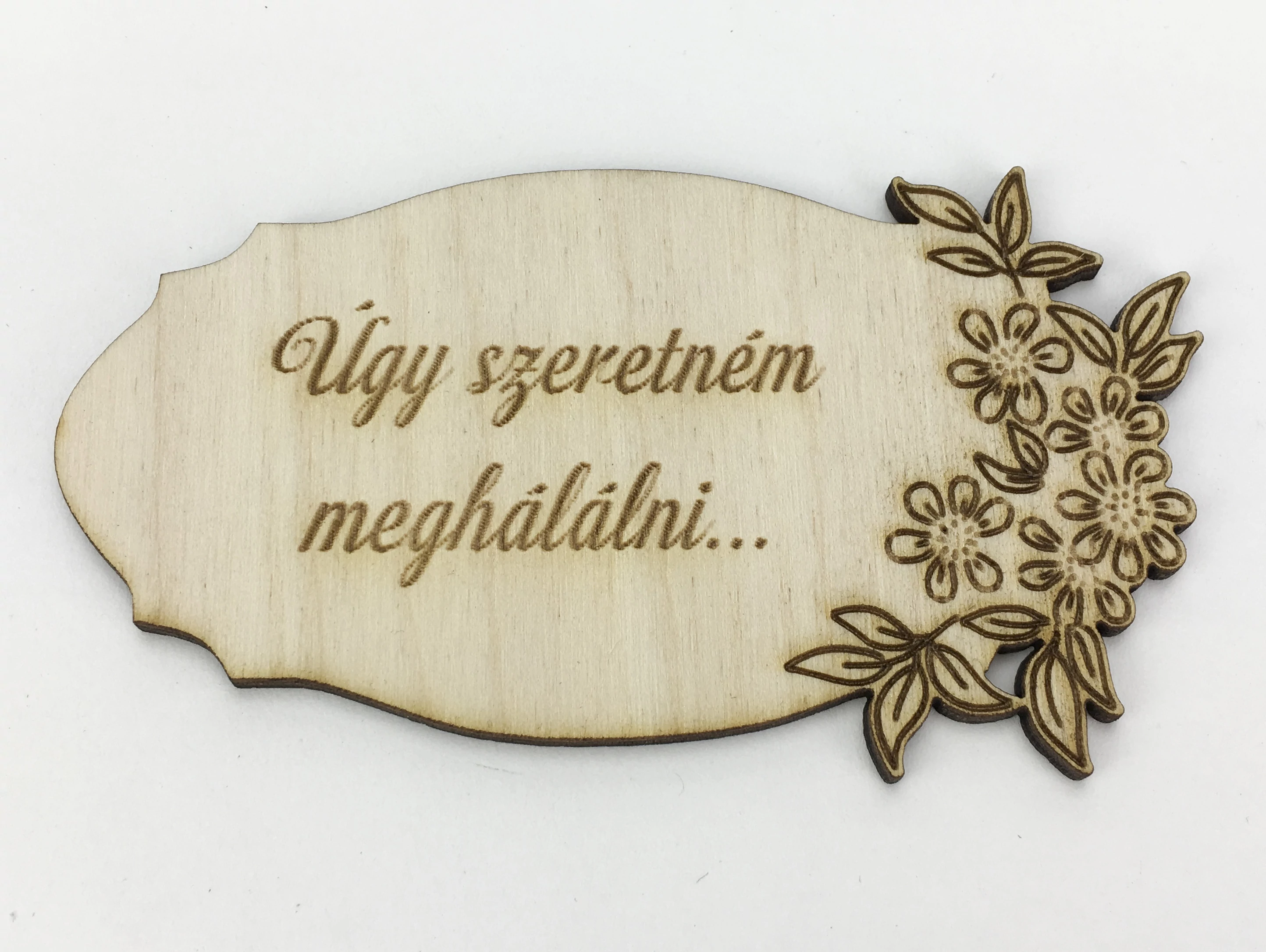 Natúr fa - Anyáknapi tábla 