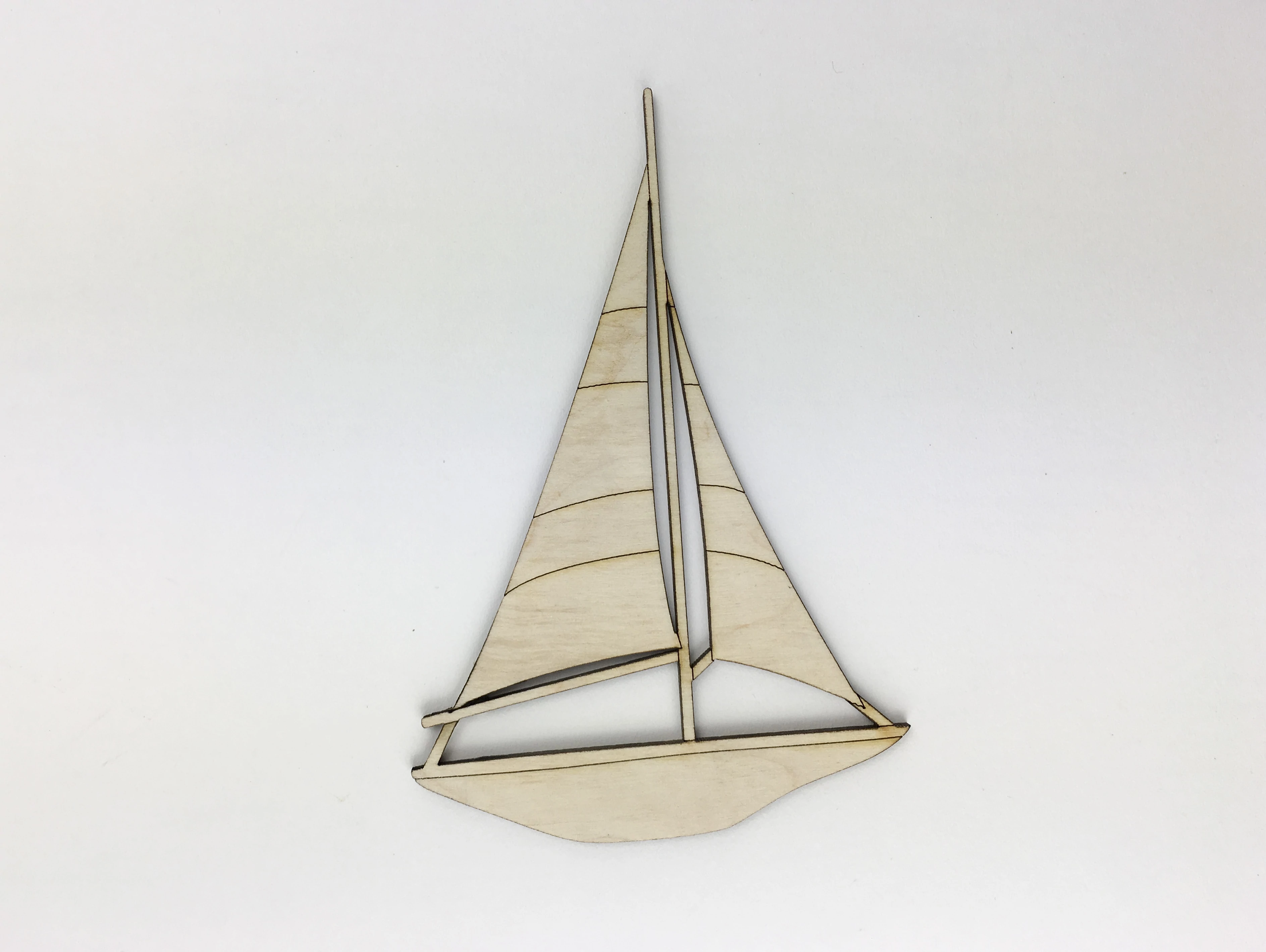 Natúr fa - Balatoni vitorlás 15cm