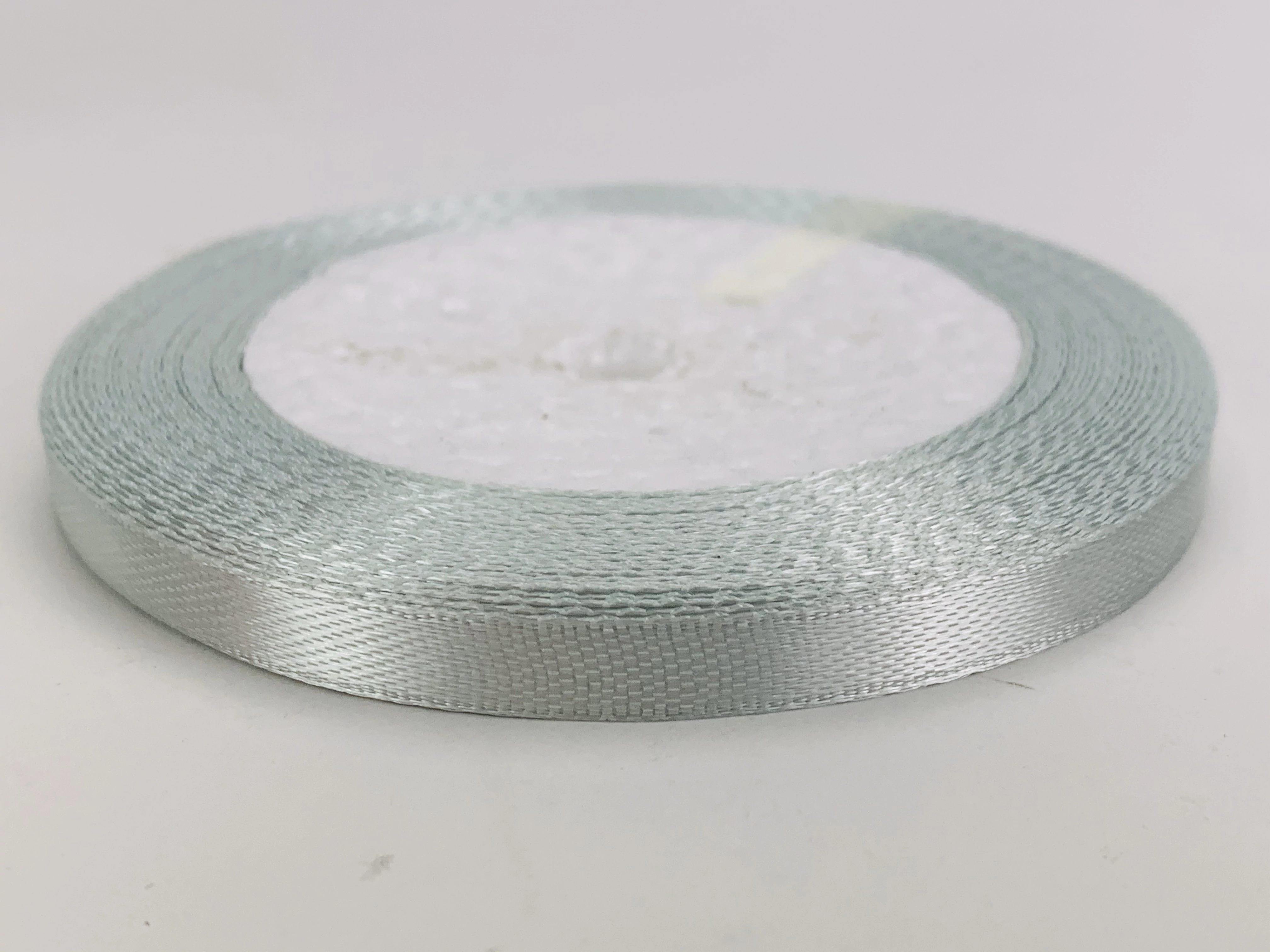 Jégkék szatén szalag 6mm x 22méter