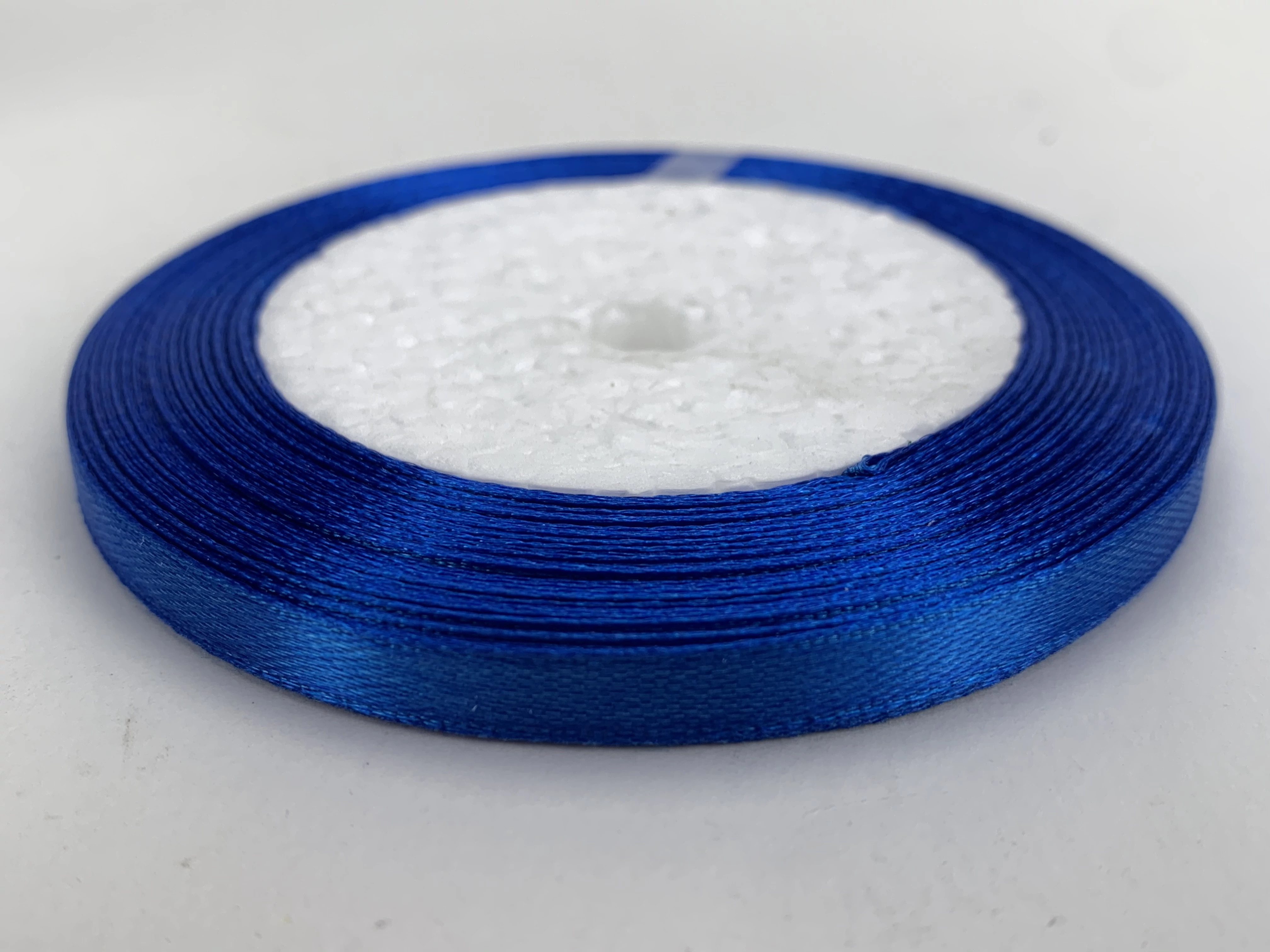 Királykék szatén szalag 6mm x 22méter