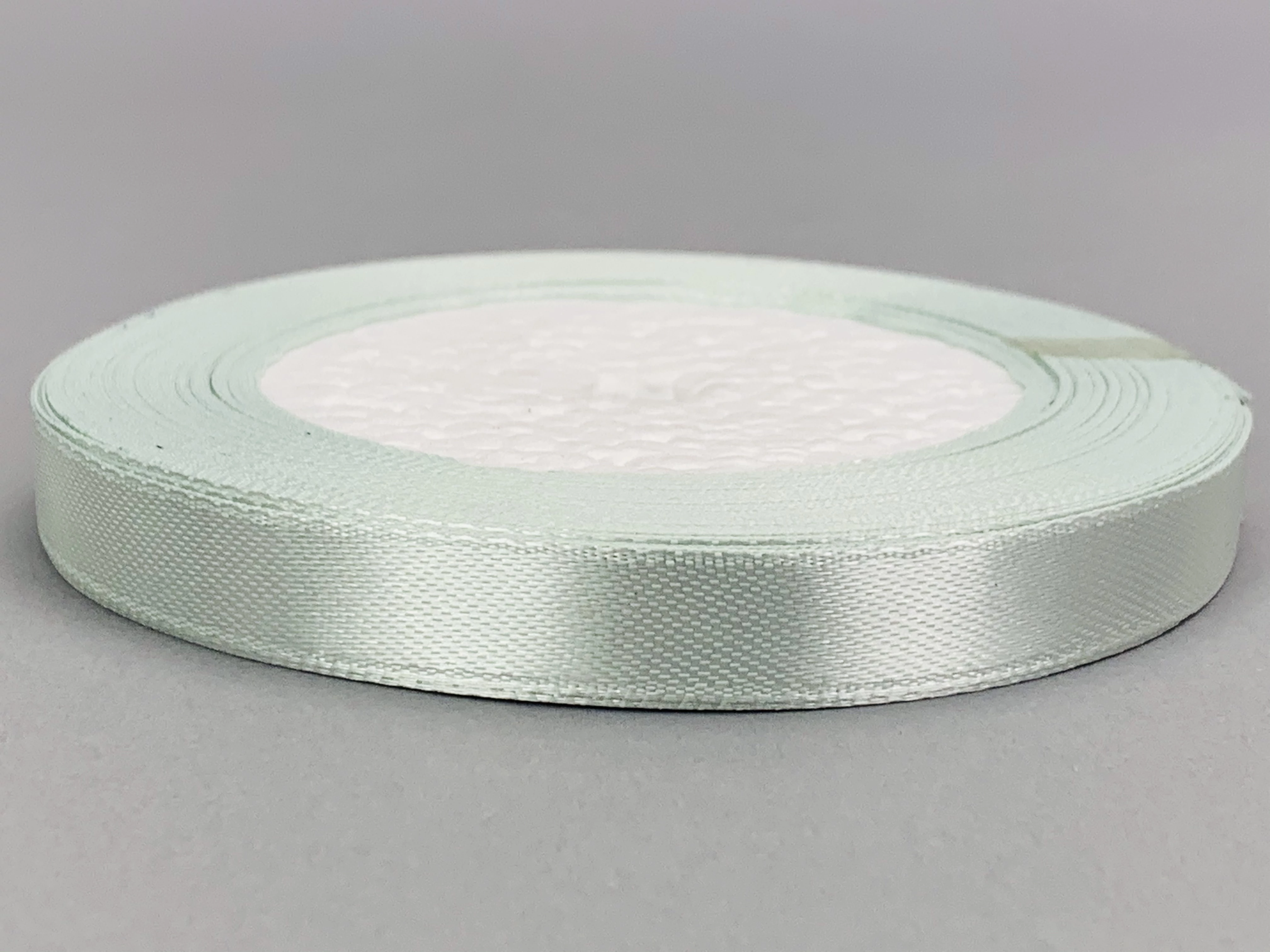 Jégkék szatén szalag 1cm x 22méter
