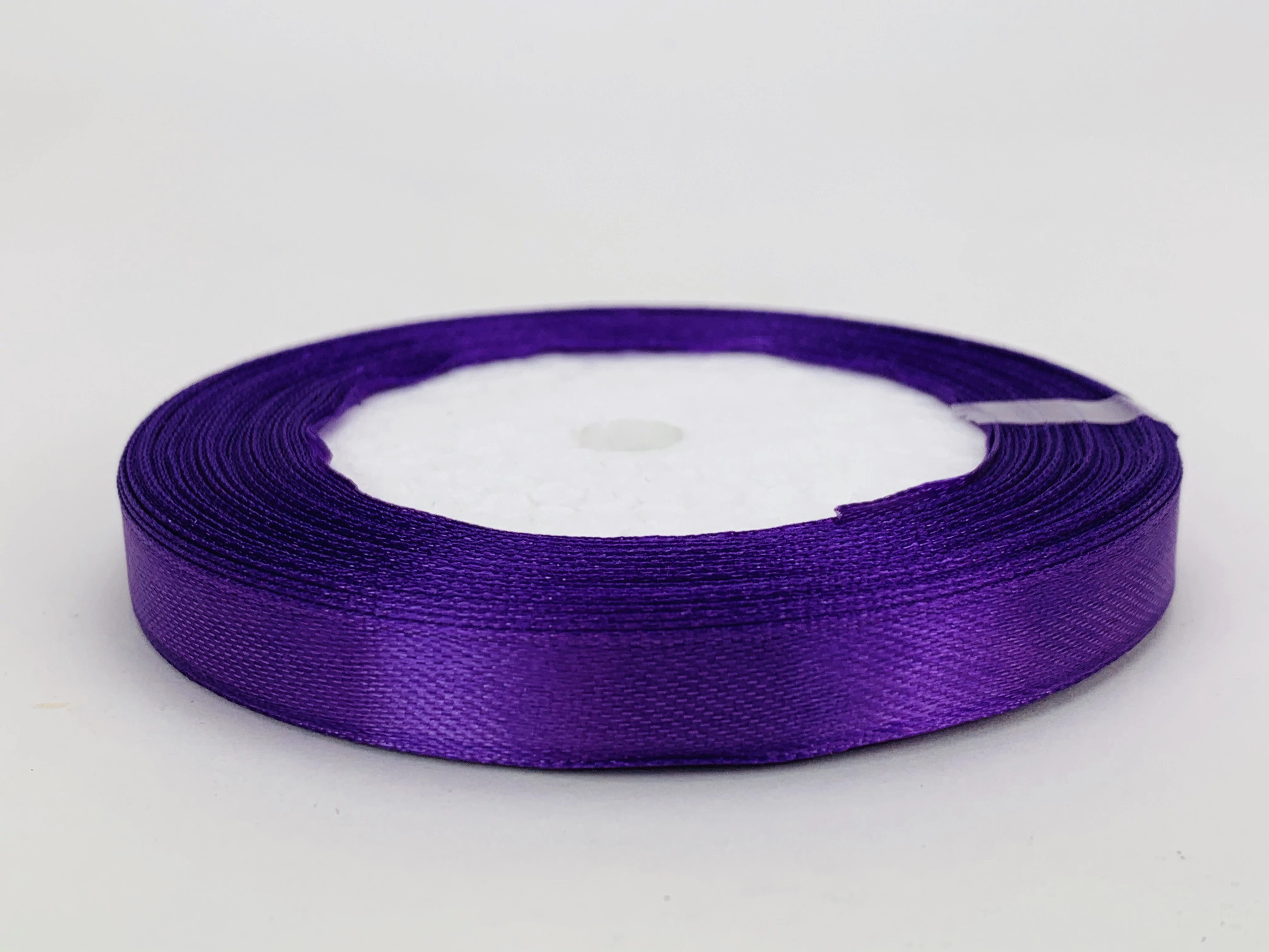 Sötétlila szatén szalag 1cm x 22méter
