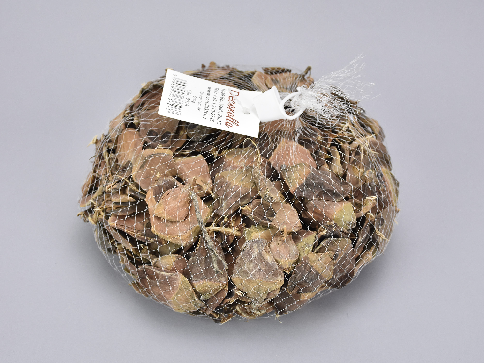 Óriás toboz pikkelyek barna 0,5kg/csomag