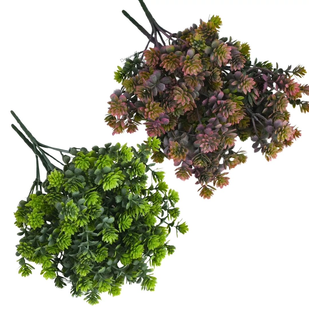 Mini pozsgás csokor - Többféle színben